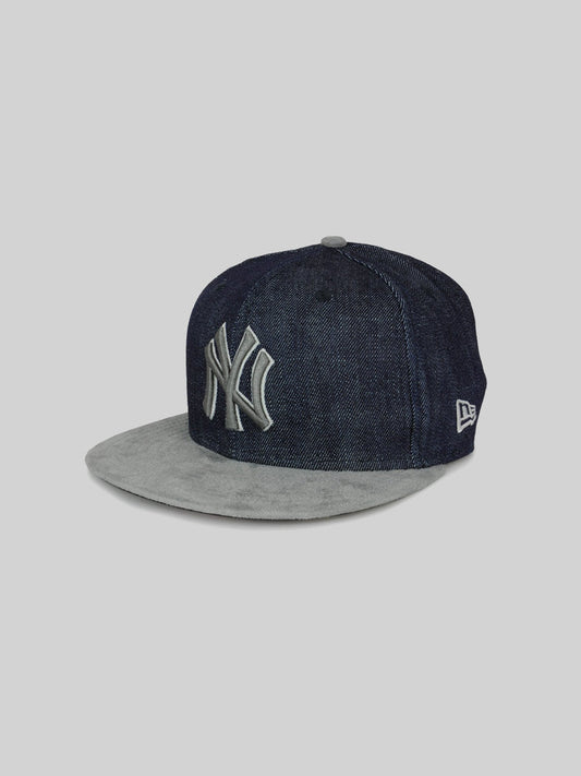 New Era NY Denim Suede Strapback