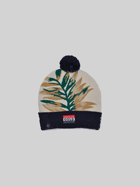 New Era Acapulco Gold Hawaiian Pom Pom Beanie